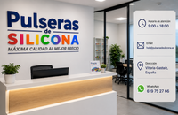 Contacto de pulseras de silicona
