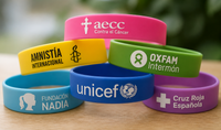Pulseras para campañas solidarias