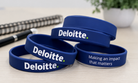 Pulseras corporativas personalizadas con logotipo empresarial Pulseras corporativas personalizadas con logotipo empresarial