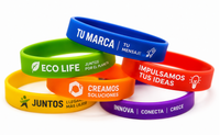 Pulseras publicitarias personalizadas con logotipo corporativo Pulseras publicitarias personalizadas con logotipo corporativo