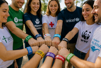 Pulseras de silicona solidarias